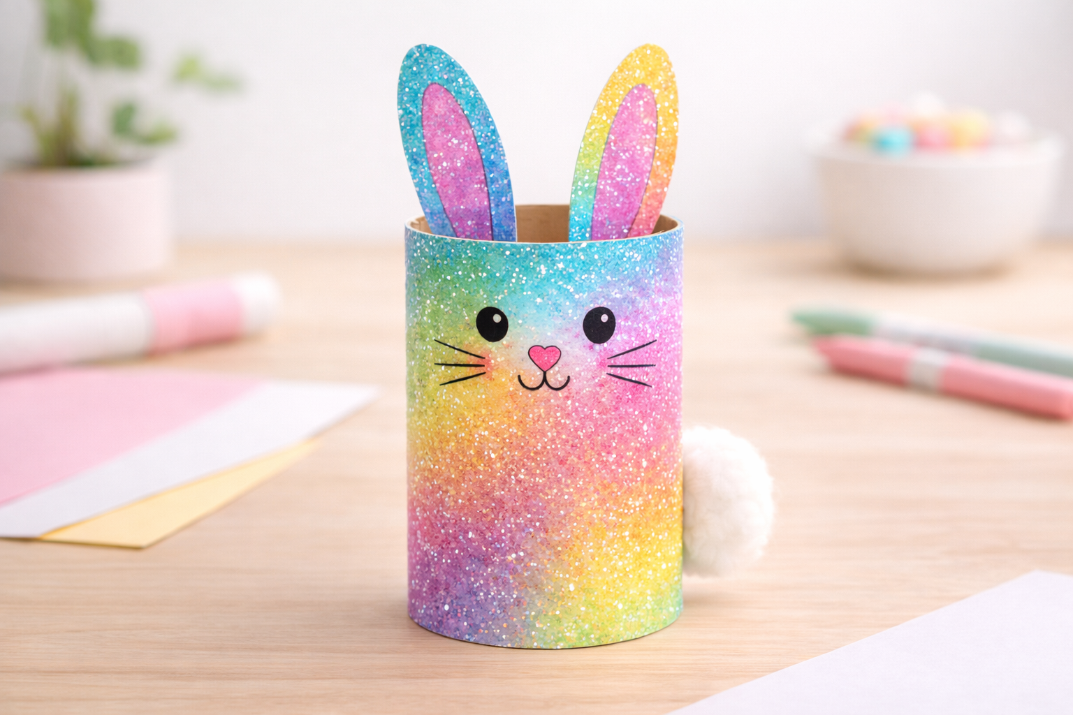 Lapin multicolore